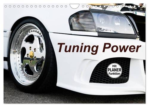 Tuning power wandkalender - tuning,