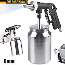 Sandstrahler Sandstrahlgerät Druckluft Sandstrahlpistole 6mm Düsenspitze Profi