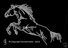 Hotfix Bügelbild Strass Motiv