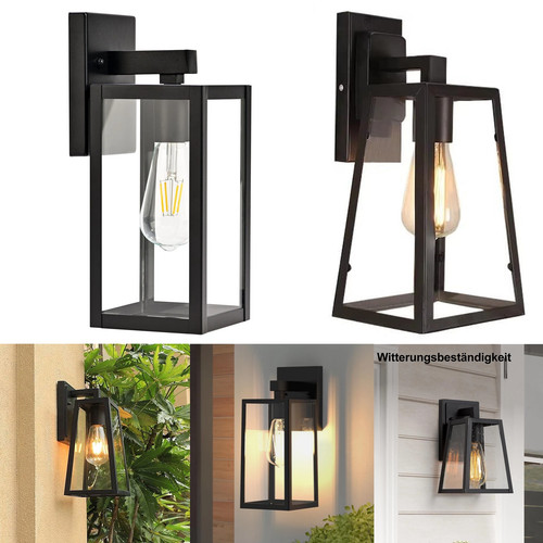 E27 außenleuchte wandlampe - e27,