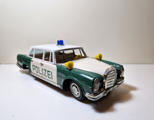 Blechspielzeug japan polizei - blechspielzeug,
