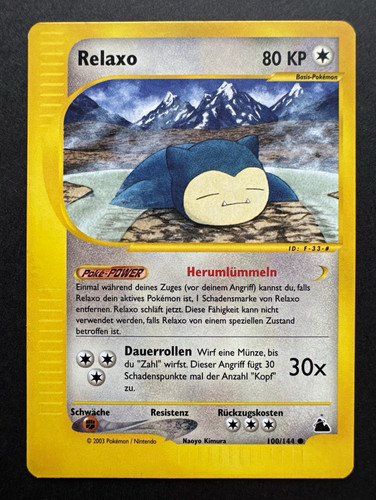 Nintendo pokémon tcg relaxo - tcg,