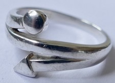 Designer ring modernist - ring, 925