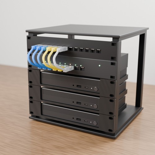Zoll rack halterung 1he - 10,