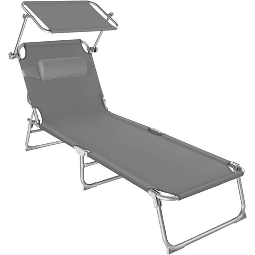 Gartenliege stufig mit - 4-stufig,
