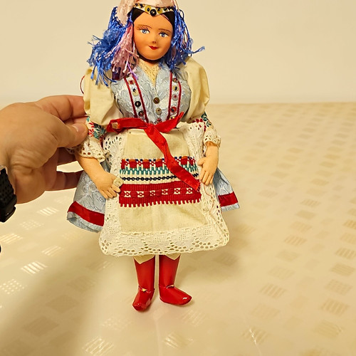 Vintage trachtenpuppe - vintage,