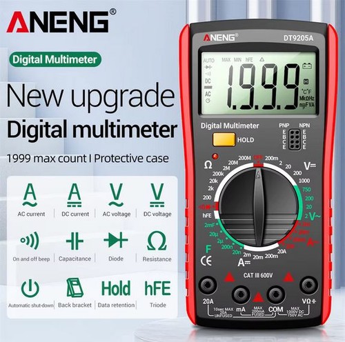 Aneng digital multimeter - aneng, digital-multimeter
