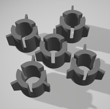 5x Adapter Spulenhalter