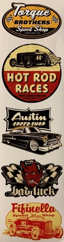 Usa aufkleber hot rod - usa,