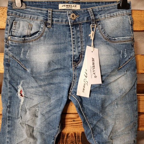 Jewelly baggy jeans flicken - **jewelly,