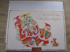 Postkarte mit weißen Umschlag