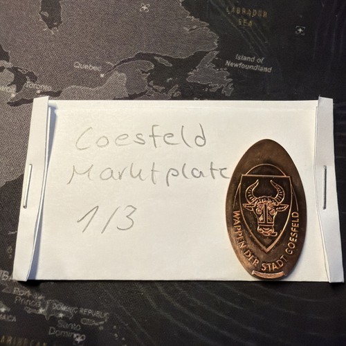 Quetschmünzen elongated coins - quetschmünzen,