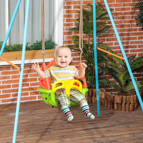 Outsunny 1 babyschaukel - outsunny, 3-in-1