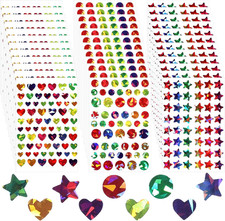 2052stk/36 Blätter Glitzer