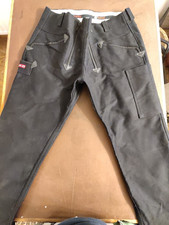 OYSTER Zunfthose Biker schwarz Deutschleder Beinöffnung 56 Cordura Baumwolle