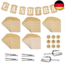 67 Stück Candy Bar Zubehör