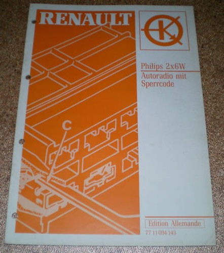 1992 renault car - car, radio