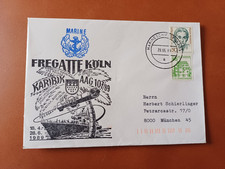 Bundeswehr-Marine: Fregatte Köln in der Karibik AAG107/89, Schiffspost 1989