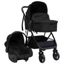 3-in-1 Kinderwagen Anthrazit