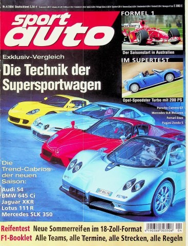 Sport auto 2004 - auto,