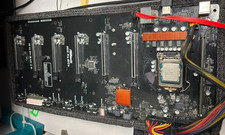 ASRock H510 Pro BTC+ in OVP Motherboard - LGA1200-Sockel - H510 Chipsatz wie neu