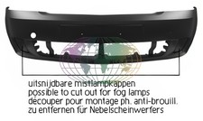 Stoßstange Meriva Vorne für