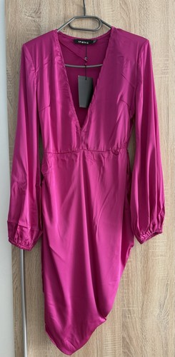 Lila roser damenkleid - damenkleid, gr.