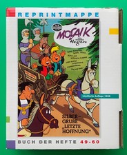 WIPA Mosaik Digedags Reprintmappe 5 Hefte 49 - 60 mit Umkarton