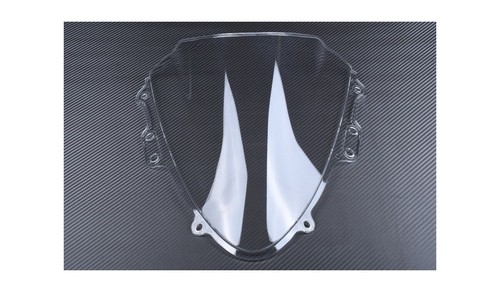 Klar windschild carbon weiss - klar,