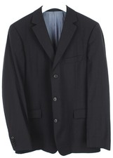 Hugo Boss Rossellini/Movie Blazer Herren US 42L Wolle Kerbe Nadelstreifen 3