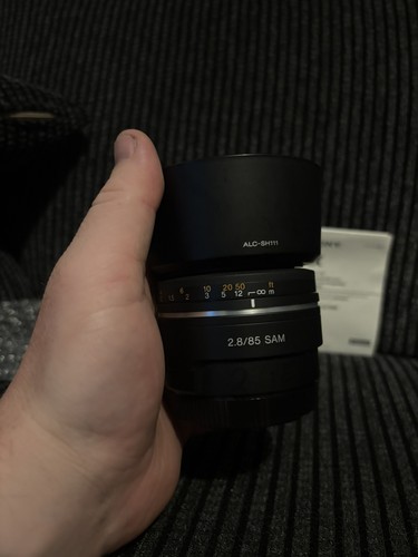 Sony alpha mount - alpha, 85mm