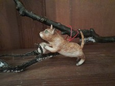 Christbaumschmuck,Weihnachtsschmuck, Handarbeit, Wattefigur