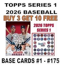 2026 TOPPS SERIE 1 BASEBALL -