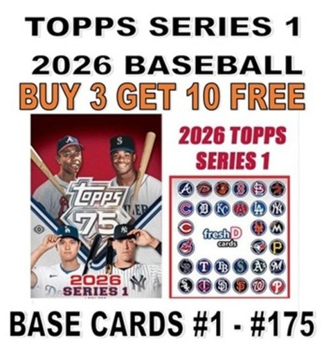 2026 topps series - topps, 1