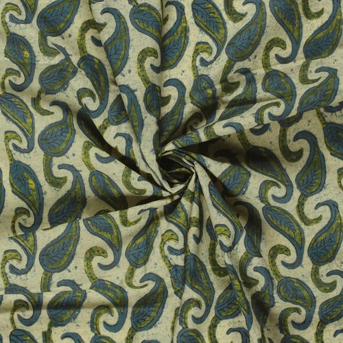 Baumwollstoff floral paisley - baumwollstoff,