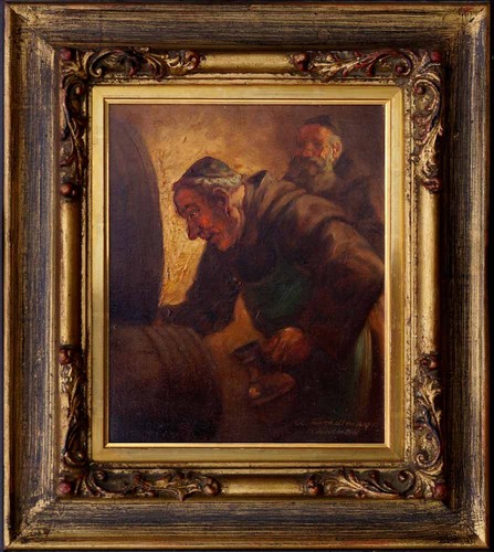 ölgemälde mönche - Ölgemälde, im