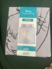 Disney Tinkerbell Einzel Bettbezug Set Wende Neu Versiegelt