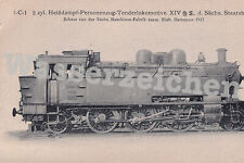 Orig. Foto Lok Nr. 1807 K. Sächs. Sts. E.B. (4799)