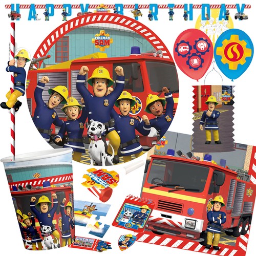 Feuerwehrmann sam partydeko - sam,