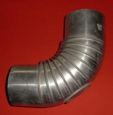 SUR ALU Ofenrohrbogen Bogen  100mm 10 Falten mit Tür / 90 °