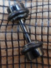 einzelner Ohrstecker - Piercing mit Schraubverschluss  -  ca. 1 x 0,5 cm