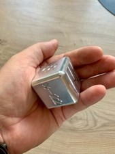 Großer Alu-Doppelwürfel