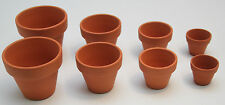Tontopf in verschiedenen Größen von ca. 3-6cm Tontöpfe Blumentopf Ton Terrakotta