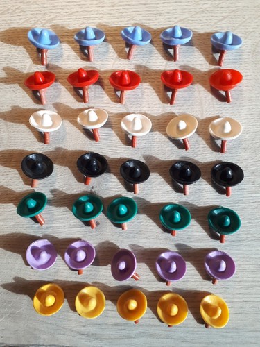 Timpo stück 7 farben - 35, (7