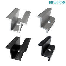 10x Endklemme Mittelklemme