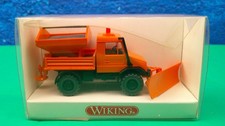 E08 Wiking 1:87 H0 6460226 Unimog mit Schneepflug OVP TOP