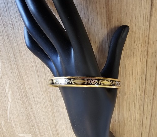 Armreif vergoldet michaela - armreif,