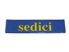 Emblem sedici  blau / gelb
