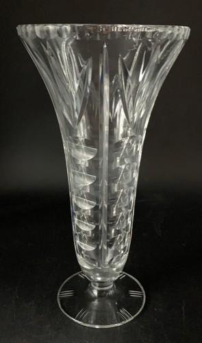 Große kristall vase - kristall,