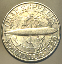 3 Silber Reichsmark Zeppelin